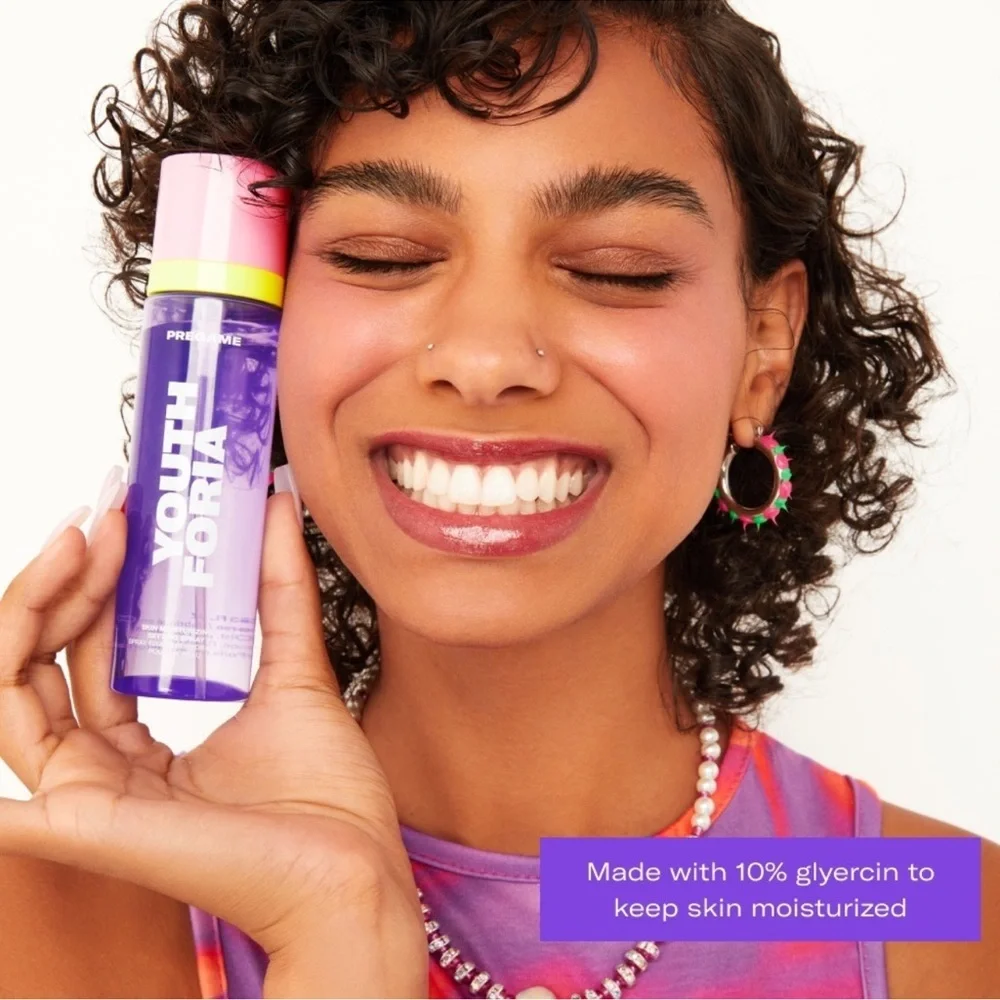 Youth Foria Pregame Setting Spray ~ Skin Moisturizing Serum Spray
